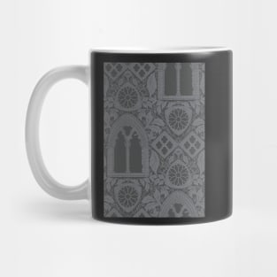 Windows Of Whitby Grey Days Pattern Mug